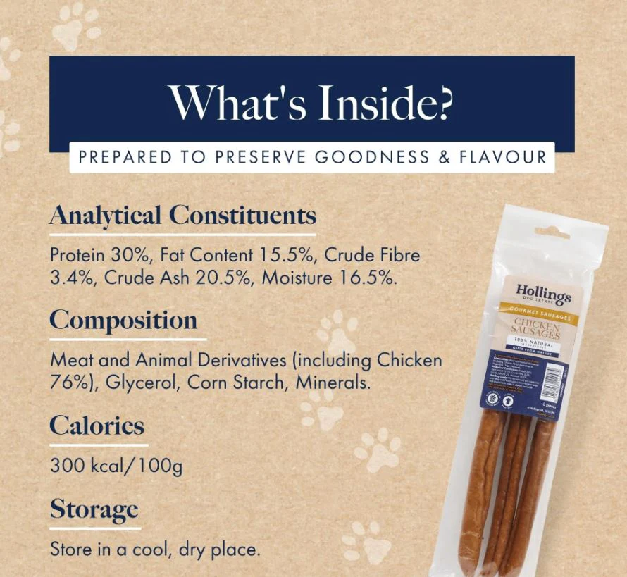Hollings Chicken Sausage 3pk - Image 4