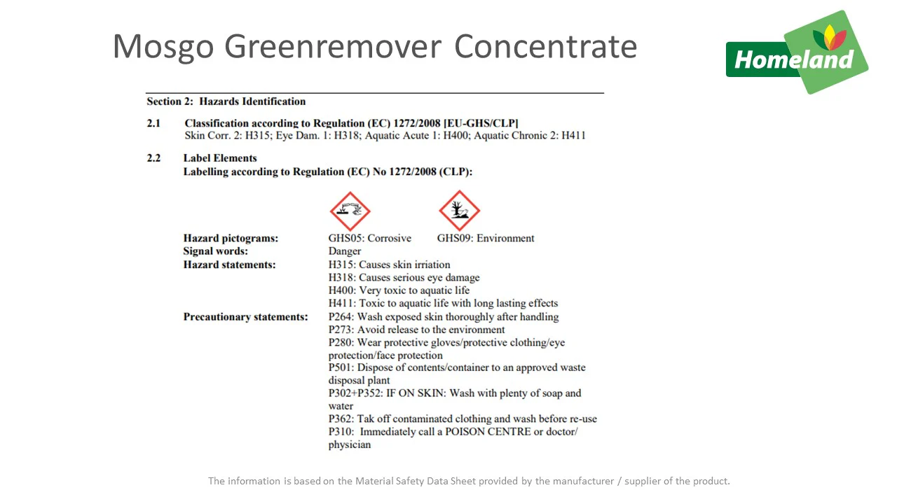 Mosgo Greenremover Concentrate - Image 2