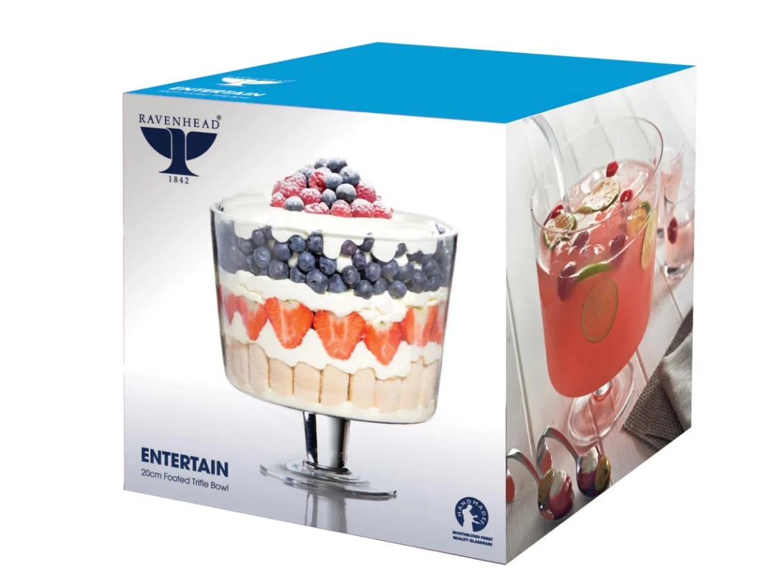 Ravenhead Entertain Footed Trifle Bowl 20cm - Image 2
