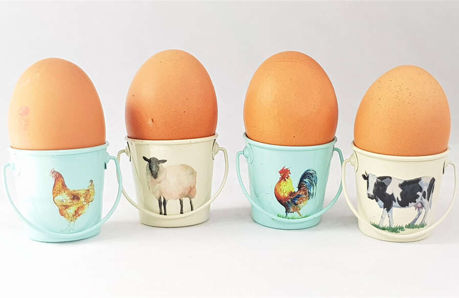 Farm Friends Eggcups Set Of 4 - Image 2
