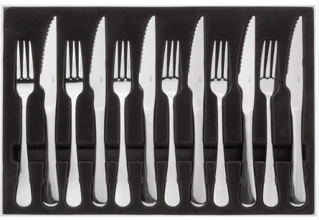 Judge Windsor 12 Piece Steak Knife & Fork Set