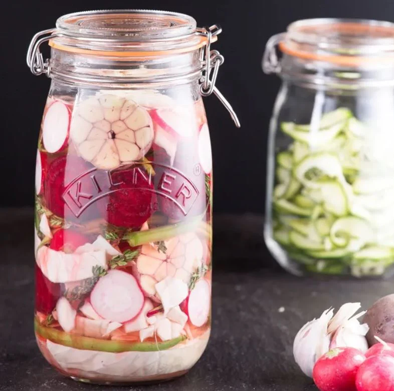 Kilner Clip Top Round Jar 1.5 Litre