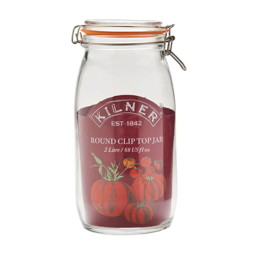 Kilner Clip Top Round Jar 2 Litre - Image 2