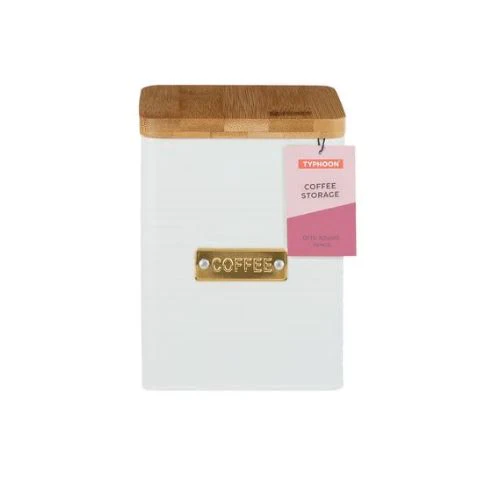 Typhoon Otto Square White Coffee Storage