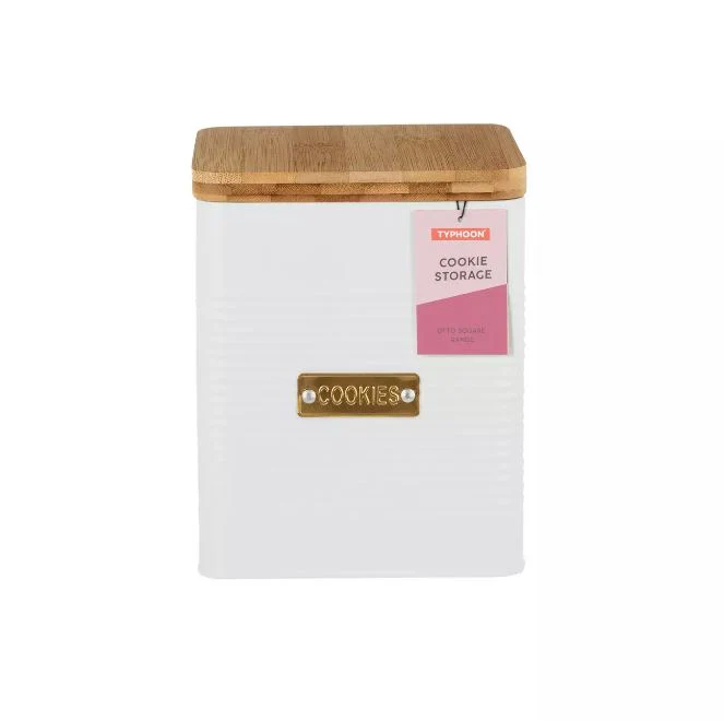 Typhoon Otto Square White Cookie Storage - Image 4