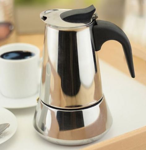 Stainless Steel Coffee Maker 10 Cup - Image 2