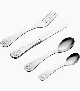 Jungle 4 Piece Kids Cutlery Set - Image 2