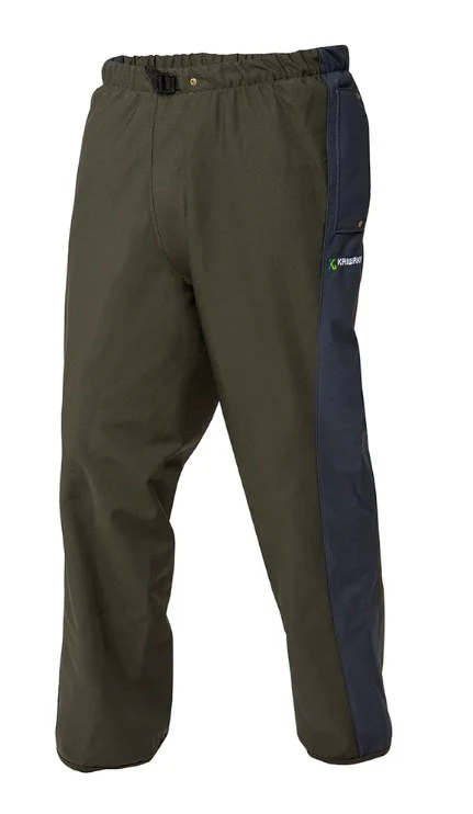 Kaiwaka Stormforce Waterproof Overtrousers - Navy & Green - Image 2
