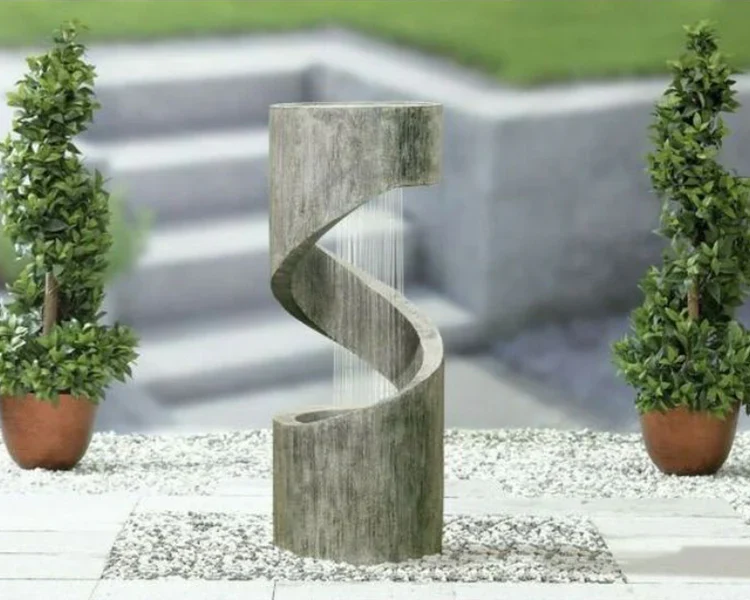 Kelkay Spiral Showers LED Water Feature