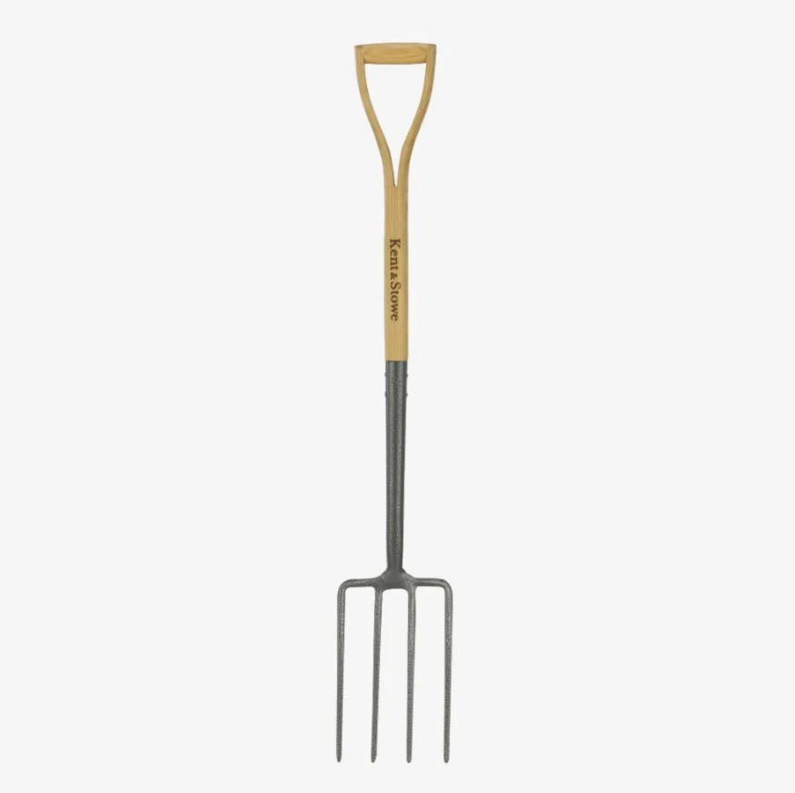 Kent & Stowe Carbon Steel Digging Fork - Image 2