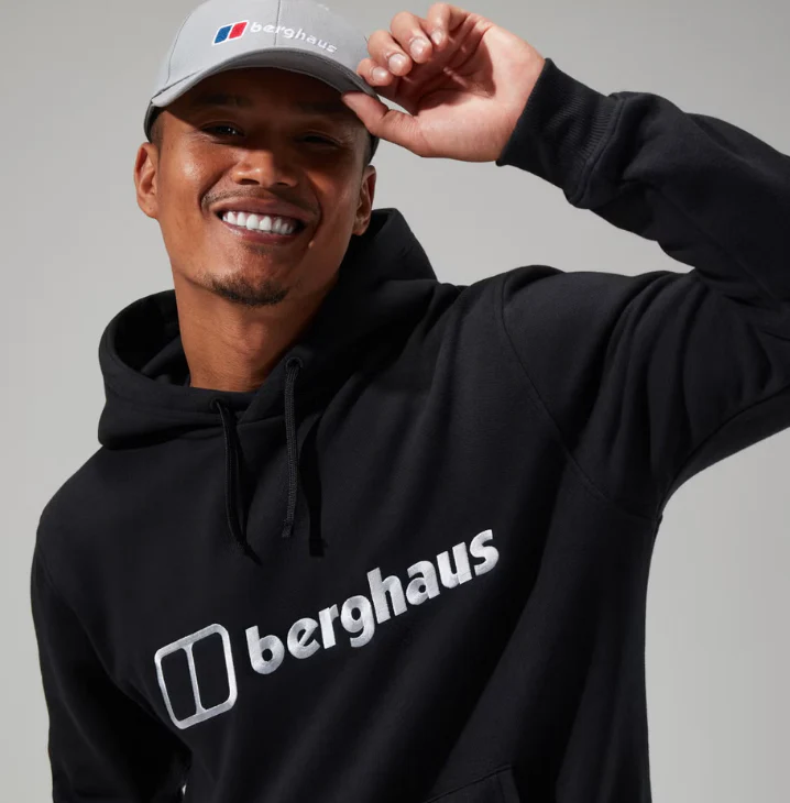 Berghaus Men's Logo Hoody Black - Image 2