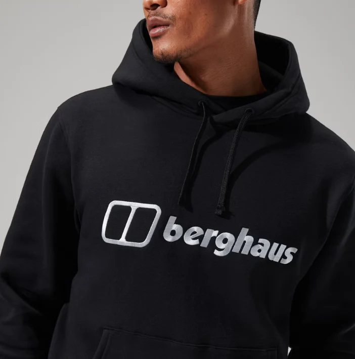Berghaus Men's Logo Hoody Black - Image 9