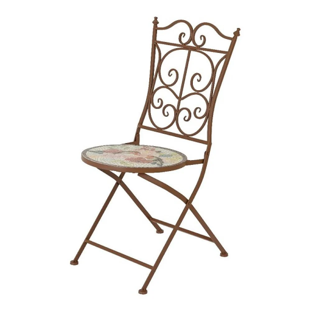 Lyon Mosaic 3 Piece Robin Bistro Set - Image 3