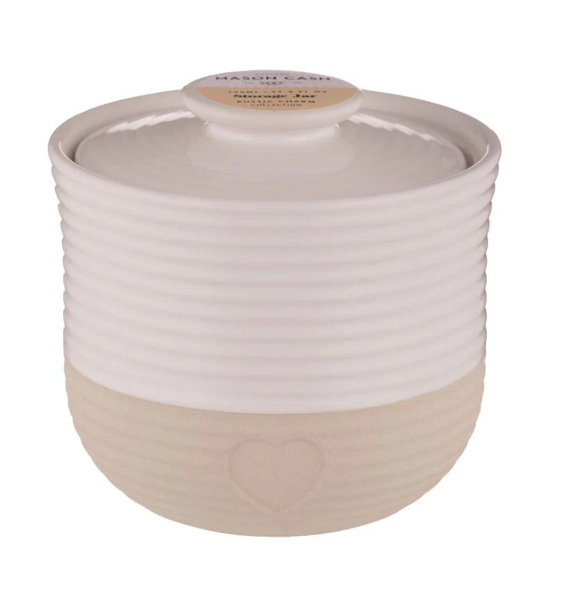 Mason Cash Rustic Charm Storage Jar 12x12.7cm - Image 4