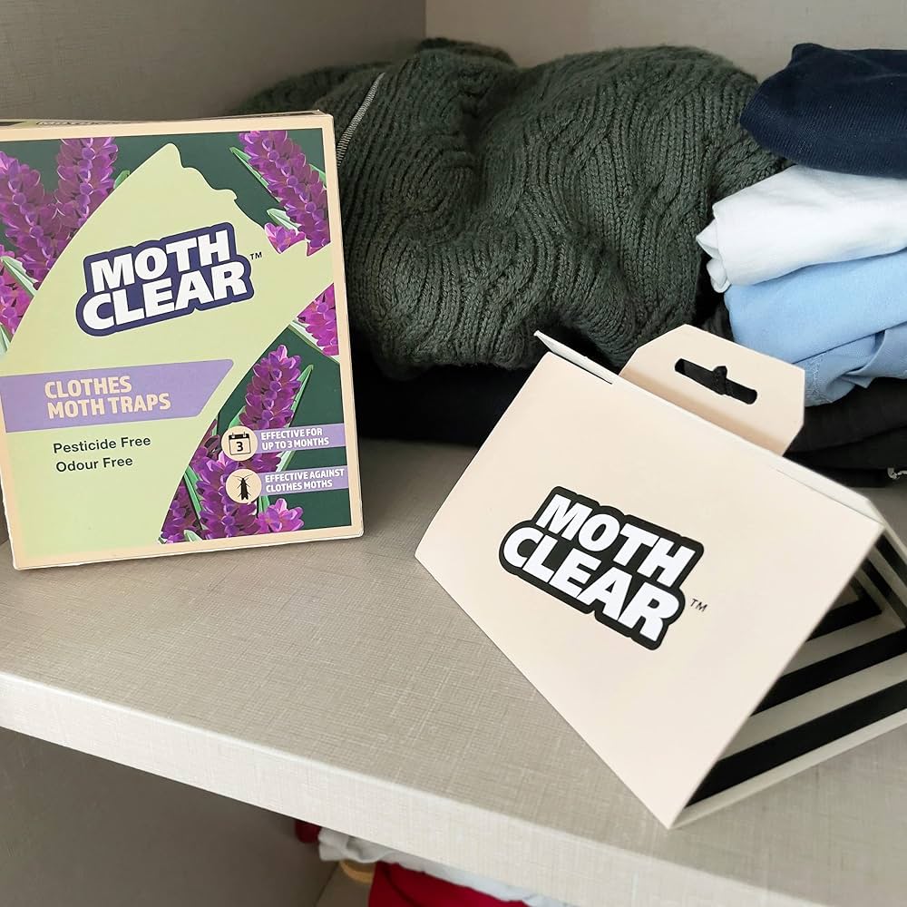 Moth Clear - Clothes Moth Traps - 2 Pack - Image 2