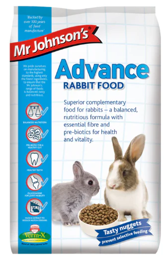 Mr Johnson's | Advance Rabbit Food Nuggets 10kg