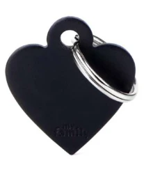 MY FAMILY Small Heart Aluminium ID Tag - Image 4