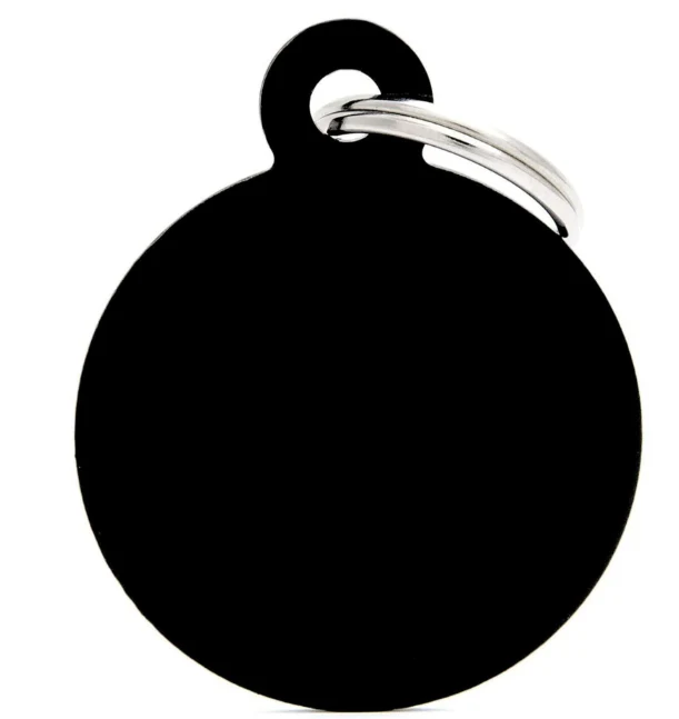 MY FAMILY Big Round Aluminium ID Tag - Image 3