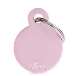MY FAMILY Small Round Aluminium ID Tag - Image 3
