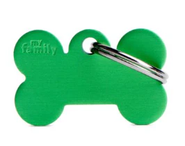 MY FAMILY Small Bone Aluminium ID Tag - Image 5