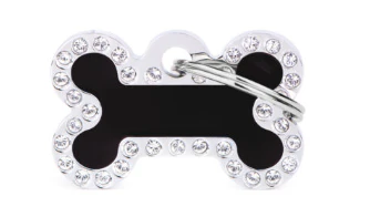 MyFamily Glam Big Bone Strass ID Tag - Image 2