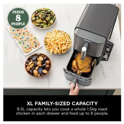 NINJA Double Stack XL 9.5L Air Fryer SL400UK - Image 5