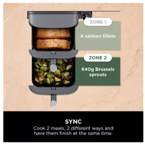 NINJA Double Stack XL 9.5L Air Fryer SL400UK - Image 6