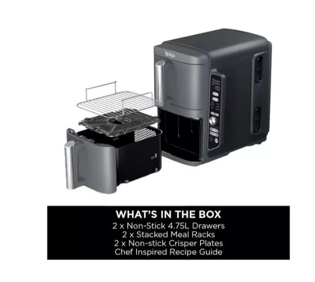 NINJA Double Stack XL 9.5L Air Fryer SL400UK - Image 8