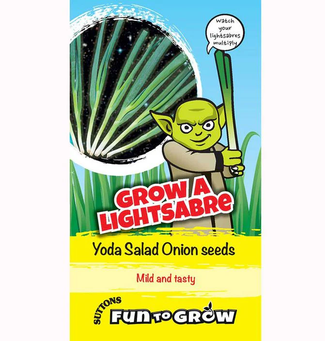 Onion 'Grow A Lightsabre (F1 Yoda)' - Seeds