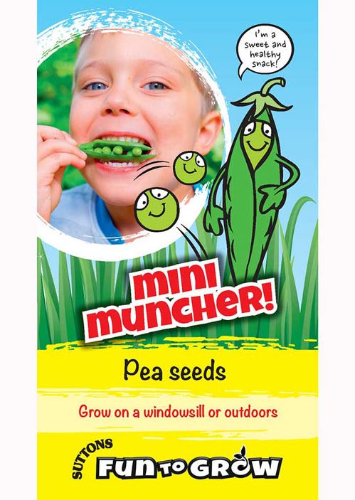 Pea 'Mini Muncher (Tom Thumb)' - Seeds