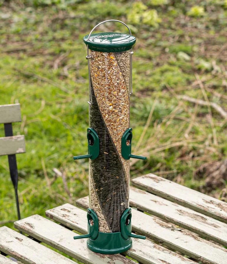 Peckish All Weather 3 seed Twist Bird Feeder - Image 2