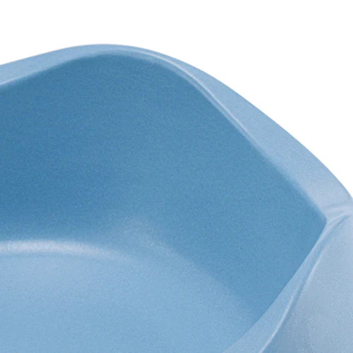 Beco Bamboo Dog Bowl - Blue - Image 2