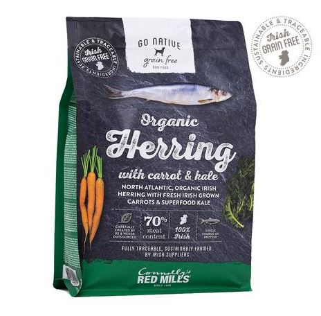 Hypoallergenic Go Native Herring With Carrot And Kale