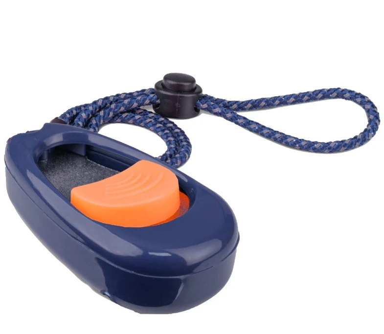 Coachi Multi-Clicker Dog Trainer - Navy Coral Button - Image 2