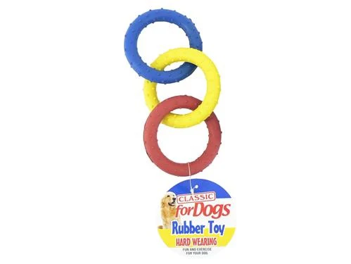 Triple Ring Rubber Tug