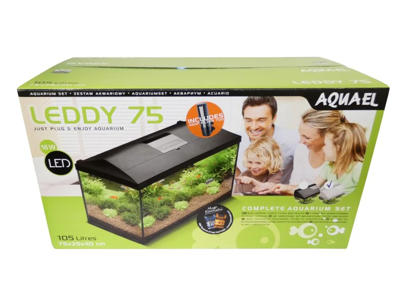 Leddy White Aquarium Set - 75cm 105L