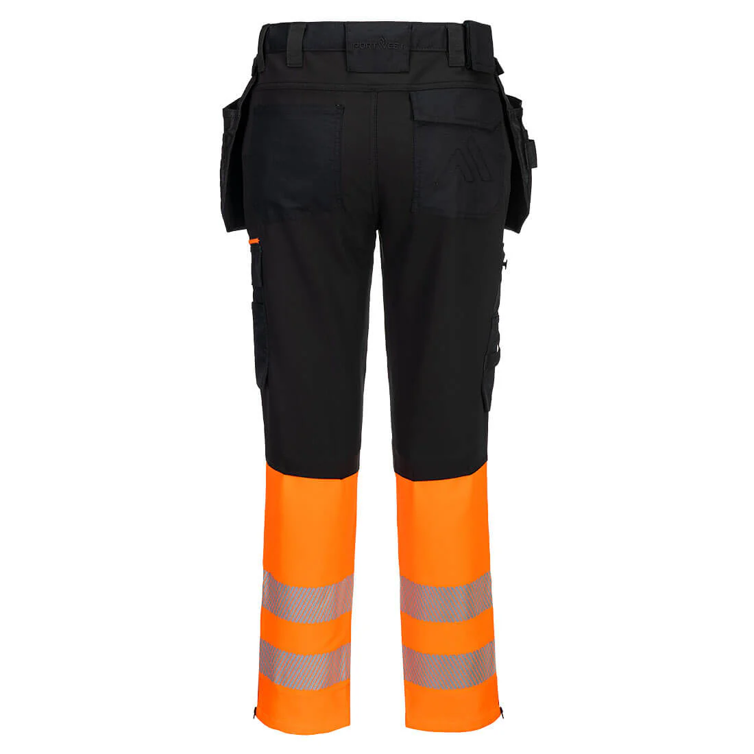 Portwest DX4 Hi-Vis Holster Trousers Orange / Black - Image 2