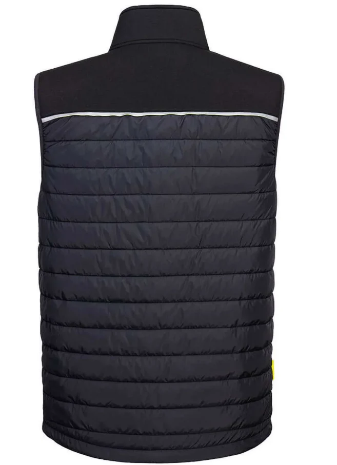 Portwest DX470 Hybrid Baffel Bodywarmer Black - Image 2