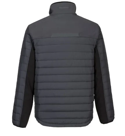 Portwest Hybrid Baffle Jacket Metal Grey - Image 2