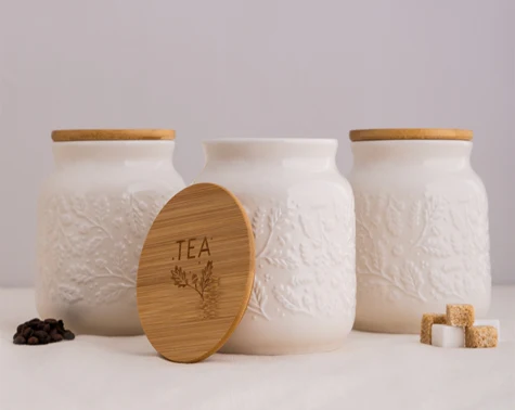 Price & Kensington Acorn Coffee Jar - Image 2