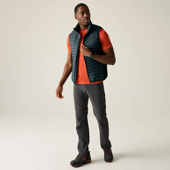 Regatta Andreson Hybrid Gilet - Storm Grey Black - Image 3