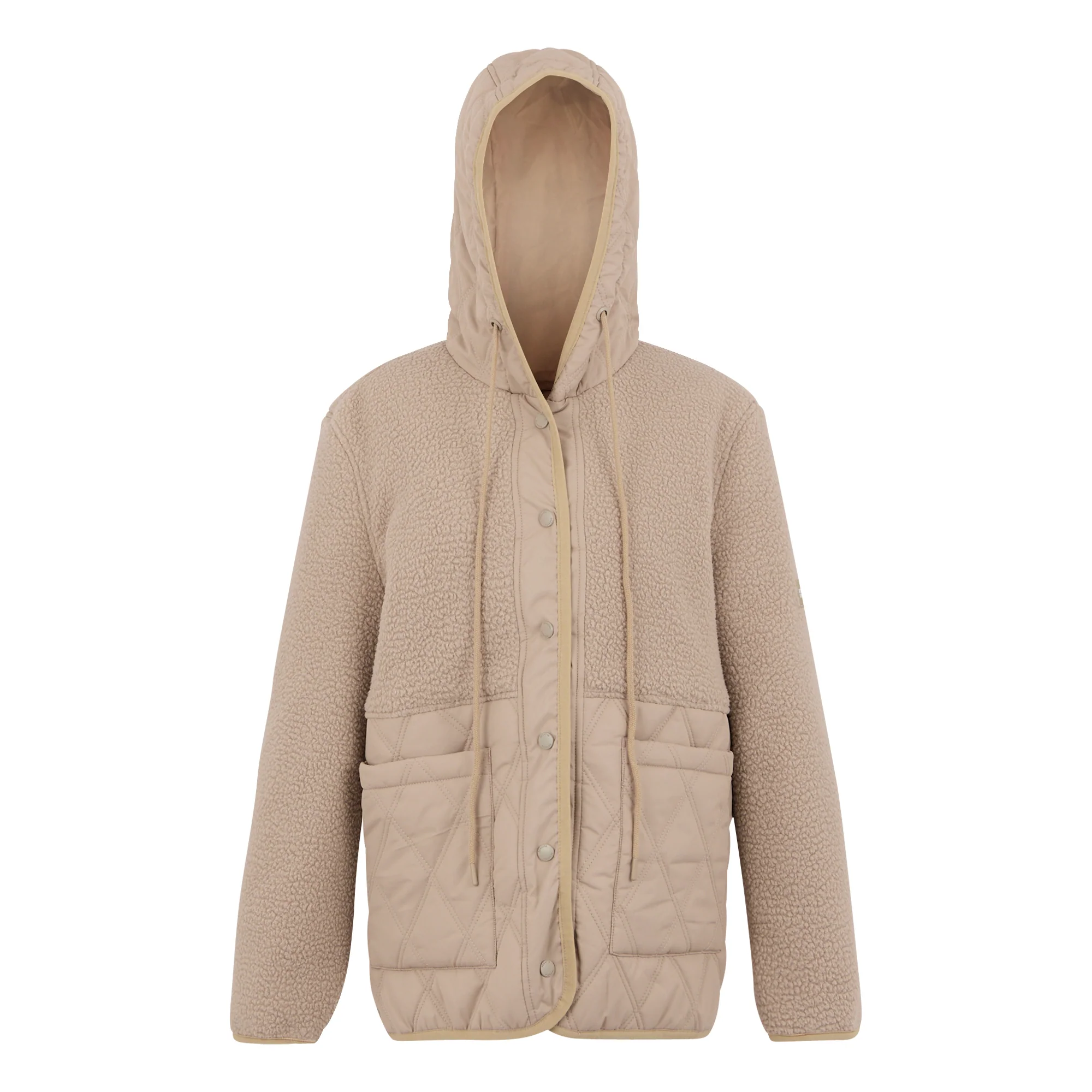 Regatta AW25/26 Women's Mikayla Quilted Jacket | Taupe - Image 3