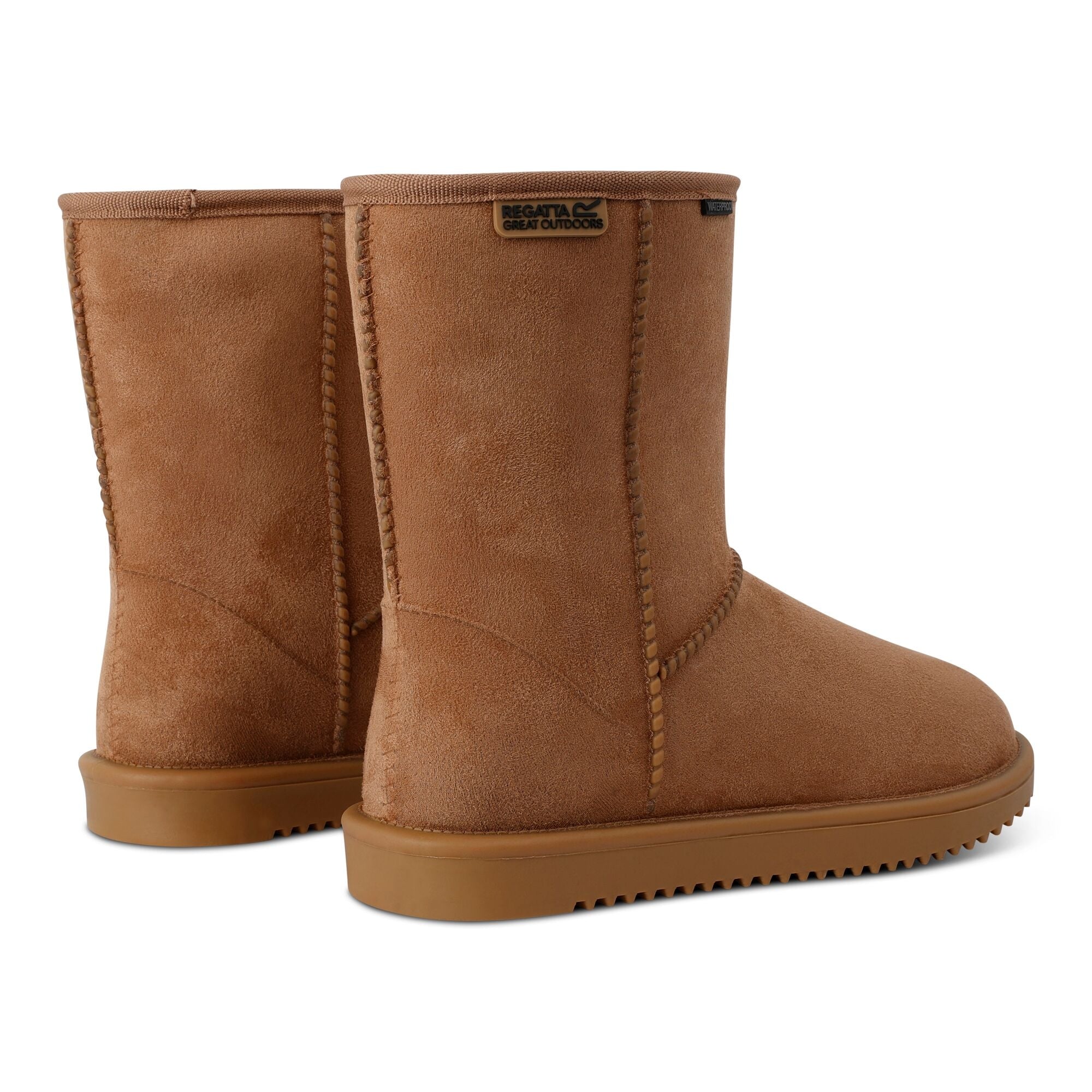 Regatta AW25/26 Women's Risely Waterproof Fur Lined Boots | Tan - Image 6