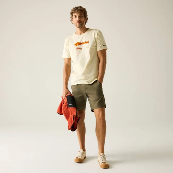 Regatta Cline T-Shirt - White Stone - Image 2