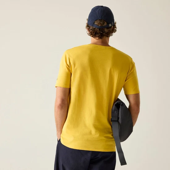 Regatta Cline T-Shirt - Yellow - Image 2