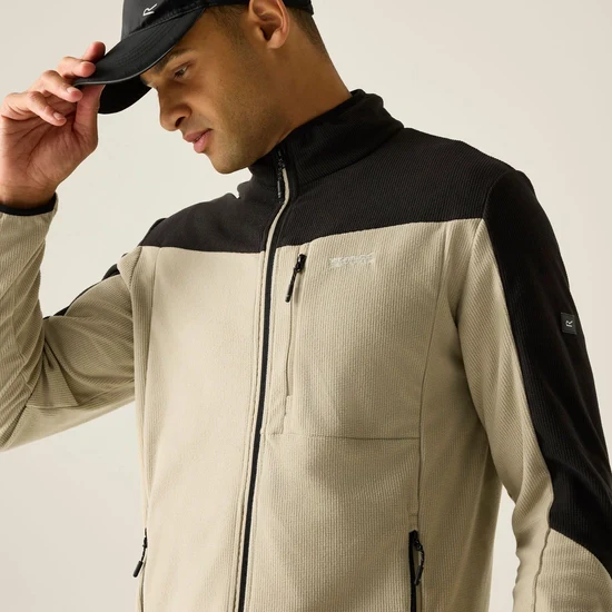 Regatta Freesdale Full Zip Fleece - Abbeystone Black - Image 5