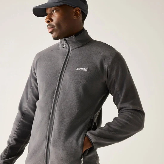 Regatta Hadfield Full Zip Fleece - Seal Grey - Image 5
