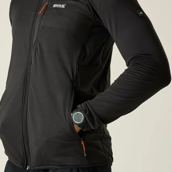 Regatta Kadley Stretch Midlayer - Black - Image 6