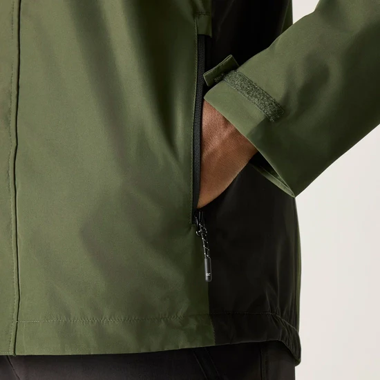 Regatta Matt II Waterproof Shell Jacket - Khaki - Image 6