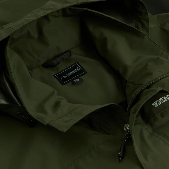 Regatta Matt II Waterproof Shell Jacket - Khaki - Image 7